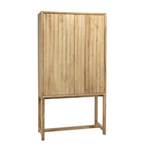 Tower Living Opbergkast Crotone Acaciahout, 180 x 90cm - Bruin