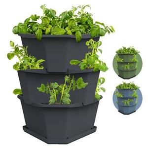 Gusta Garden  Paul Potato - Stapelbare Aardappeltoren - 3 Niveaus