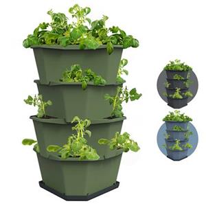 Gusta Garden  Paul Potato - Stapelbare Aardappeltoren - 4 Niveaus