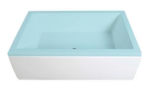 Polysan Deep Plain Nika douchebakpaneel 160x36cm wit