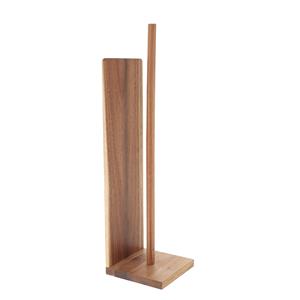 Tendance Wc/toiletrolhouder reservoir - donkerbruin - acacia hout - cm -