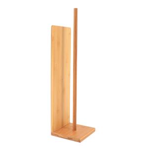 Tendance Wc/toiletrolhouder reservoir - lichtbruin - bamboe hout - cm -
