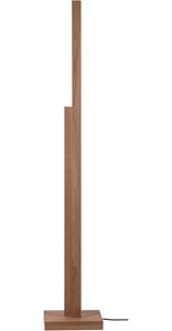 SPOT Light Staande lamp SOHO geïntegreerde 24v-ledmodule, met touch-dimmer, van chic eikenhout