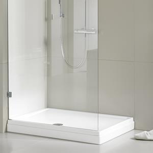 Riho Davos rechthoekige douchebak 100x90cm wit glans