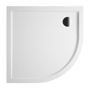 Riho Zurich kwartronde douchebak 90x90cm wit glans