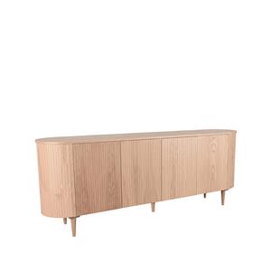 Het Steigerhouthuis LABEL51 Dressoir Oliva - Naturel - Eiken - Dressoir 220 cm