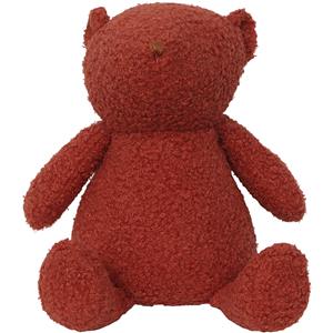 Luance Deurstopper Teddy - 1 kg - steen rood - knuffelbeer - L13 x B11 x H21 cm - deurstop -