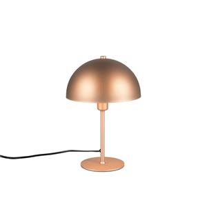 Trio Design tafellampje Nola koffiebruin Ø 20cm 506200165