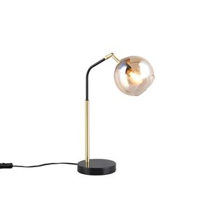 Trio Design tafellamp Paxton zwart 516900180