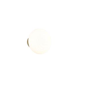 Trio Wandlamp Earl wit glas oplaadbaar R27771101