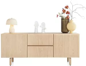 Azulo dressoir 200 cm - 2-deuren + 2-laden