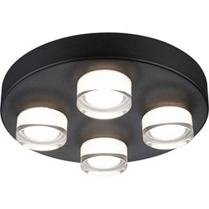 Paulmann Kame Lamp voor vochtige ruimte LED 16.8 W Warmwit Zwart