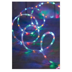 Anna's Collection 3x Kerstverlichting lichtslangen 216 lampjes gekleurd 9 -