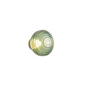 Trio Wandlamp Earl groen glas oplaadbaar R27771115