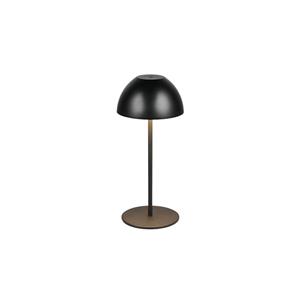 Trio Oplaadbaar tafellampje Ortiz zwart R55601132