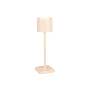 Trio Oplaadbaar tafellampje Fernandez zandkleurig R54096166