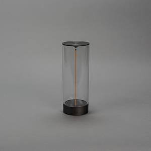 KonstSmide Oplaadbare lamp Edison S antraciet 7846-370