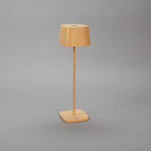 KonstSmide Oplaadbare tafellamp Capri zand bruin 7814-330
