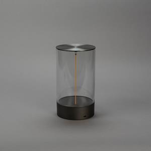 KonstSmide Oplaadbare lamp Edison M antraciet 7848-370