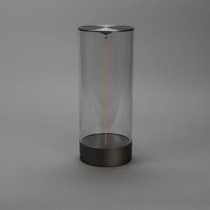 KonstSmide Oplaadbare lamp Edison L antraciet 7847-370