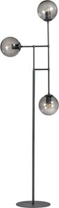 ETH Davina Vloerlamp 3x E27 Zwart