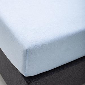 Fresh and Co Hoeslaken Jersey - Lichtblauw - 90x200 cm - Blauw -  - 