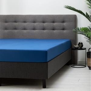 Fresh and Co Hoeslaken Katoen - Blauw - 140x200 cm - Blauw -  - 