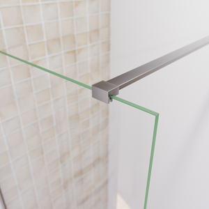 Saniclear Redro stabilisatiestang 100cm incl. muur- en wandbevestiging RVS
