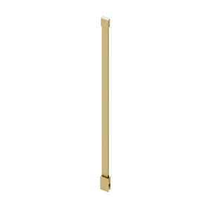 Saniclear Redro stabilisatiestang 100cm voor plafondbevestiging geborsteld messing - mat goud