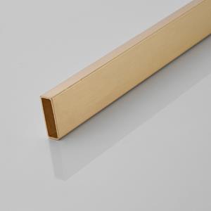 Saniclear Brass stabilisatiestang 100cm geborsteld messing - mat goud
