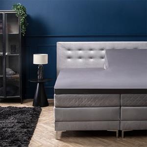 Signature Jersey Splittopper Hoeslaken - 200x200 cm - Keuze Uit Meerdere Kleuren -  - 