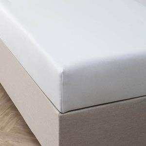 Fresh and Co Bamboe Jersey Hoeslaken - Wit - 180x200 cm - Wit -  - 