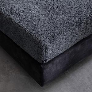 Fresh and Co Hoeslaken Teddy - Topper - 80x200 cm - Keuze Uit Meerdere Kleuren -  - 