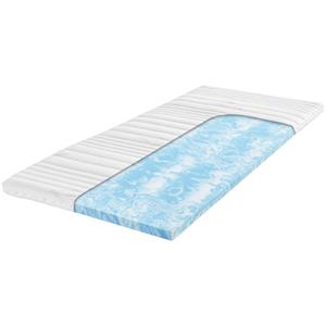 ERWIN M. Aquasoft schuimtopper Aquara; 90x200x7 cm (BxLxH); wit