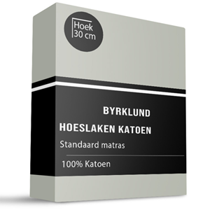 Byrklund Hoeslaken - Katoen - 90x220 cm - Keuze Uit Meerdere Kleuren -  - 