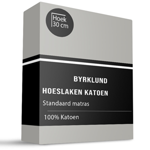 Byrklund Hoeslaken - Katoen - 90x200 cm - Keuze Uit Meerdere Kleuren -  - 