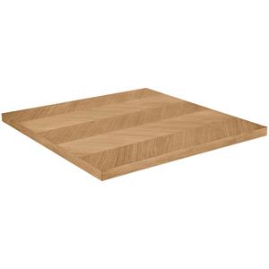 Vega Tischplatte Pescaro vierkant; 80x80 cm (LxB); eiken/naturel; vierkant