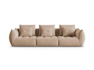 Micadoni Bank Bloom 4-zits velvet | 