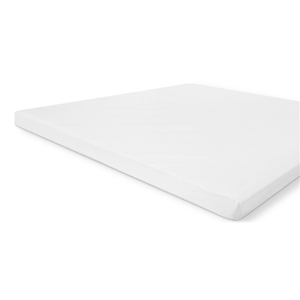 Byrklund Topper Molton Hoeslaken - Polyester Katoen - Wit - 90x200 cm -  Matrasbeschermer - 