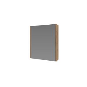 INK Spiegelkast Proline Comfort Met Houten Deur 50x14x60 cm Whisky Oak