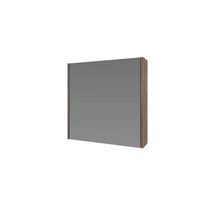 INK Spiegelkast Proline Comfort Met Houten Deur 60x14x60 cm Scotch Oak