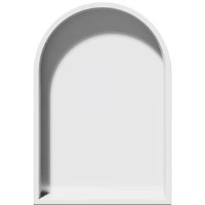 Looox Inbouwnis  BoX Arc 32x7x47 cm Mat Wit 