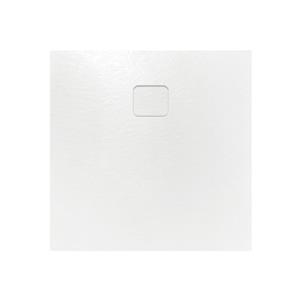 Riho Douchevloer  Basel Slate 100x100 cm Incl. Afvoercover Mat Wit