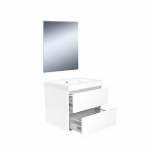 Aqua Splash Badkamermeubelset Luna 60 cm Wit 