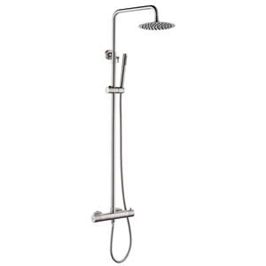 Aqua Splash Opbouwset Met Themostaatkraan RVS 