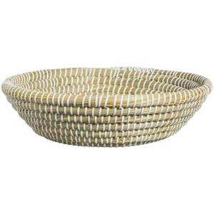 Leen Bakker Mand Noos - wit/groen - Ø35 cm