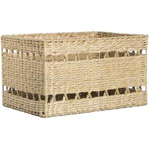 Leen Bakker Mand Saar L - naturel - 20x35x24 cm