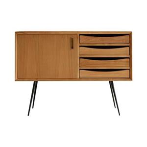 Tikamoon  Simen - Teakhouten dressoir 100 cm