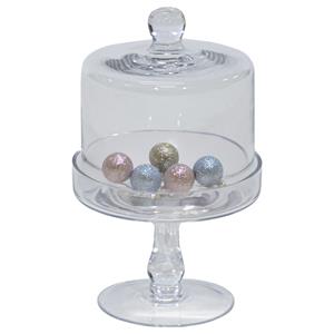 Mega Collections decoratie stolp - Motion - glas - 14 x 23 cm - decoratieve stolp -
