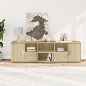 VidaXL Hoekkast 160x40x45 cm bewerkt hout sonoma eikenkleurig